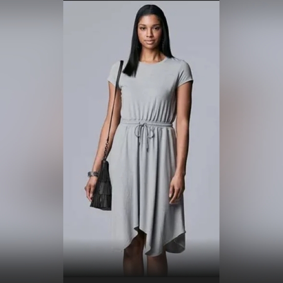 Simply Vera Wang Gray Dress - Picture 1 of 2